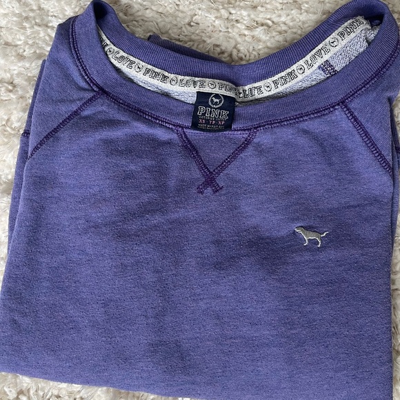 Victorious secret Pink crewneck sweatshirt. Size xs. - Picture 2 of 3